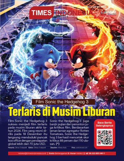 	Edisi Minggu, 29 Desember 2024: E-Koran, Bacaan Positif Masyarakat 5.0