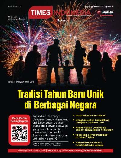 	Edisi Minggu, 29 Desember 2024: E-Koran, Bacaan Positif Masyarakat 5.0