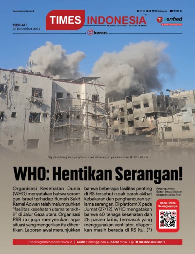 	Edisi Minggu, 29 Desember 2024: E-Koran, Bacaan Positif Masyarakat 5.0