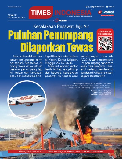 Edisi Minggu, 29 Desember 2024: E-Koran, Bacaan Positif Masyarakat 5.0