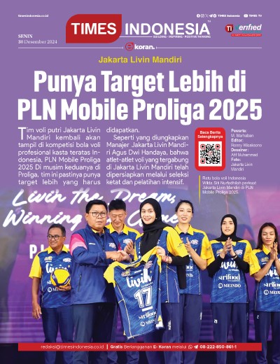 Edisi Senin, 30 Desember 2024: E-Koran, Bacaan Positif Masyarakat 5.0