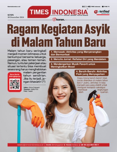 Edisi Senin, 30 Desember 2024: E-Koran, Bacaan Positif Masyarakat 5.0