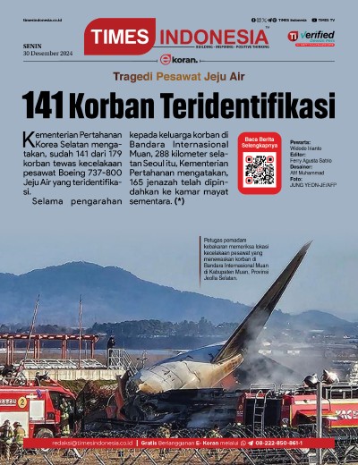 Edisi Senin, 30 Desember 2024: E-Koran, Bacaan Positif Masyarakat 5.0