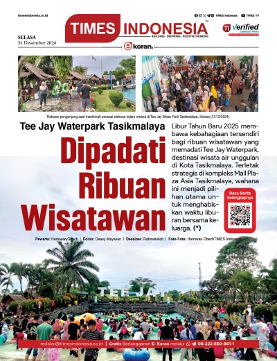Edisi Selasa, 31 Desember 2024: E-Koran, Bacaan Positif Masyarakat 5.0