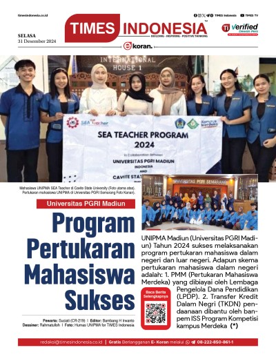Edisi Selasa, 31 Desember 2024: E-Koran, Bacaan Positif Masyarakat 5.0