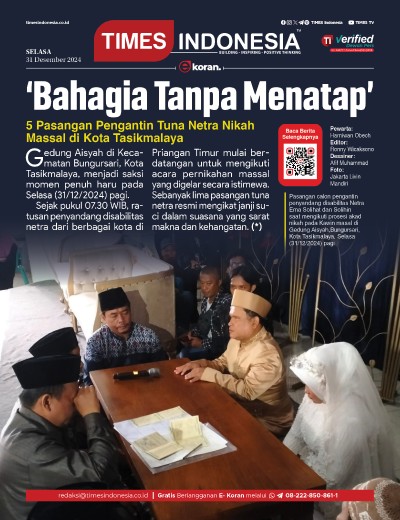 Edisi Selasa, 31 Desember 2024: E-Koran, Bacaan Positif Masyarakat 5.0