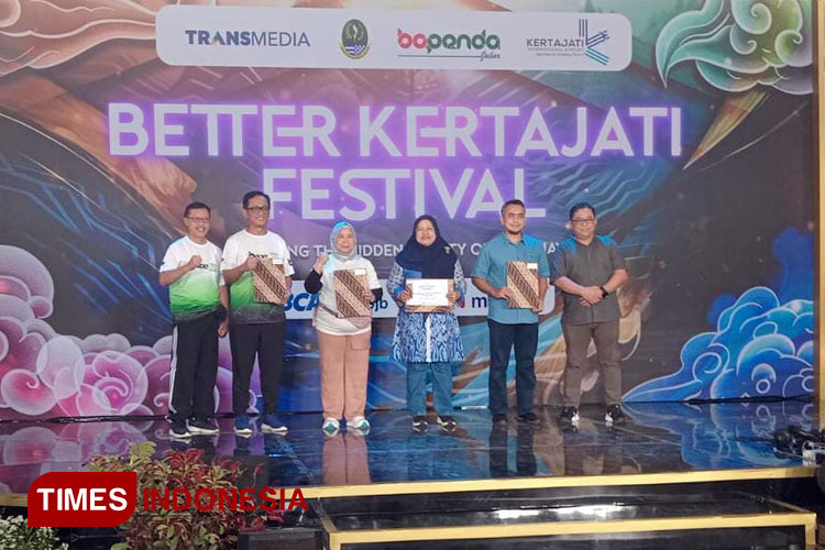 P3DW Majalengka Diganjar Penghargaan Kategori Penulusuran KTMDU Terbaik