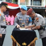 Kapolresta Cilacap Pimpin Sertijab, Dua Polisi Kasat Diganti