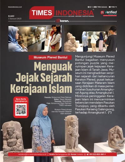 Edisi Rabu, 1 Januari 2024: E-Koran, Bacaan Positif Masyarakat 5.0