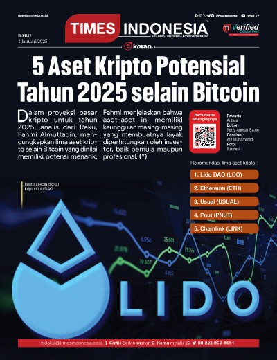 Edisi Rabu, 1 Januari 2025: E-Koran, Bacaan Positif Masyarakat 5.0