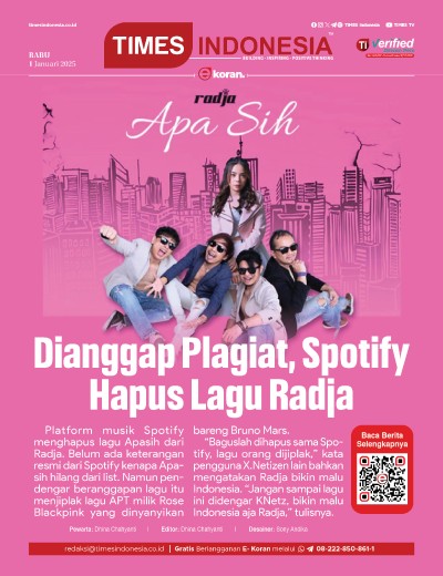 Edisi Rabu, 1 Januari 2024: E-Koran, Bacaan Positif Masyarakat 5.0