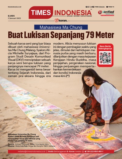 Edisi Kamis, 2 Januari 2025: E-Koran, Bacaan Positif Masyarakat 5.0