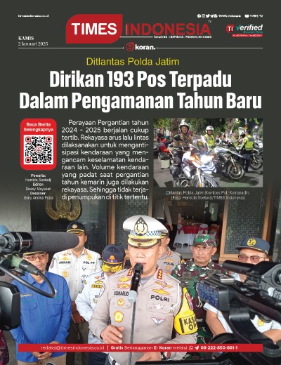Edisi Kamis, 2 Januari 2025: E-Koran, Bacaan Positif Masyarakat 5.0
