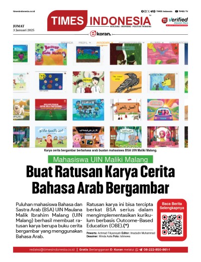 	Edisi Jumat, 3 Januari 2025: E-Koran, Bacaan Positif Masyarakat 5.0