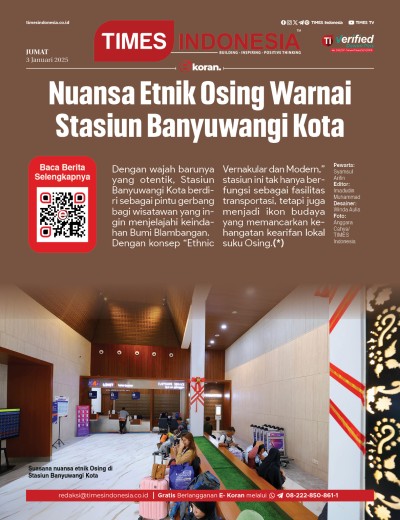 	Edisi Jumat, 3 Januari 2025: E-Koran, Bacaan Positif Masyarakat 5.0