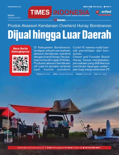 	Edisi Jumat, 3 Januari 2025: E-Koran, Bacaan Positif Masyarakat 5.0