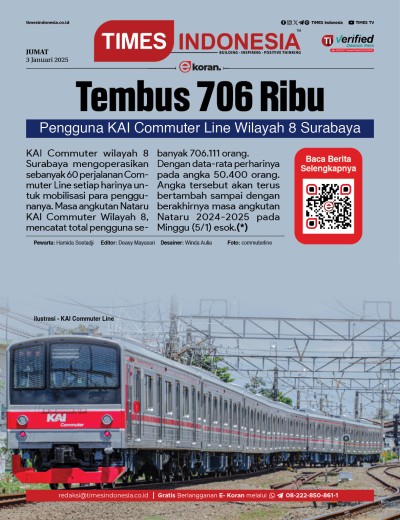 	Edisi Jumat, 3 Januari 2025: E-Koran, Bacaan Positif Masyarakat 5.0
