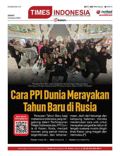 	Edisi Jumat, 3 Januari 2025: E-Koran, Bacaan Positif Masyarakat 5.0