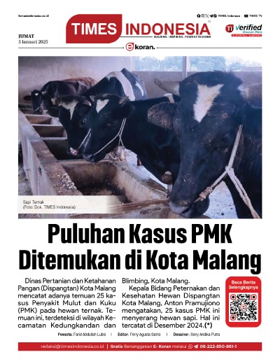 	Edisi Jumat, 3 Januari 2025: E-Koran, Bacaan Positif Masyarakat 5.0