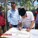 Sambang Desa ke Wilayah Ampelgading, Bupati Malang Resmikan Papan Wisata Coban Sewu