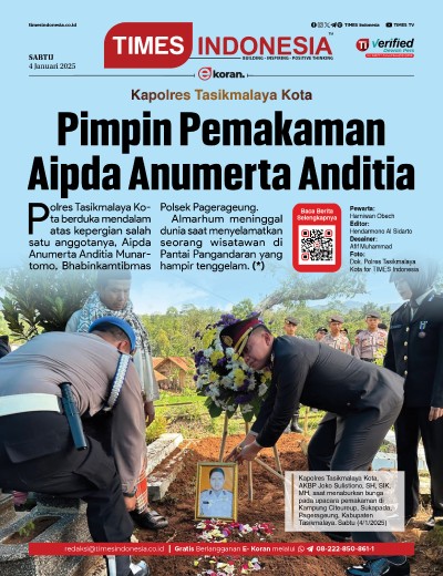 Edisi Sabtu, 4 Januari 2025: E-Koran, Bacaan Positif Masyarakat 5.0
