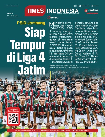 Edisi Sabtu, 4 Januari 2025: E-Koran, Bacaan Positif Masyarakat 5.0