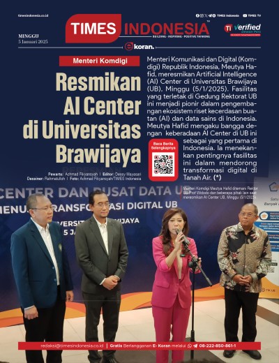 Edisi Minggu, 5 Januari 2024: E-Koran, Bacaan Positif Masyarakat 5.0