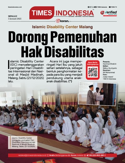 Edisi Minggu, 5 Januari 2024: E-Koran, Bacaan Positif Masyarakat 5.0