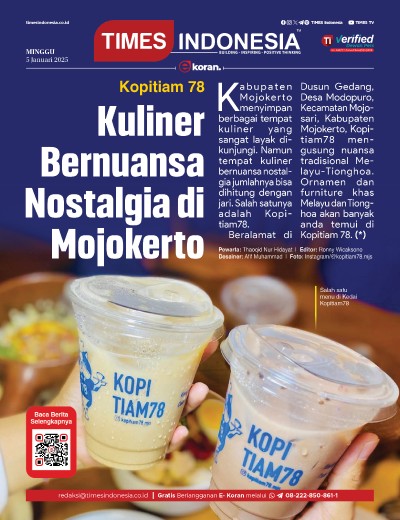 Edisi Minggu, 5 Januari 2024: E-Koran, Bacaan Positif Masyarakat 5.0