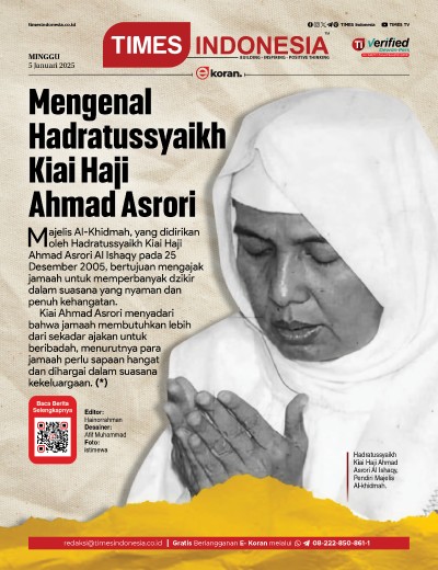 Edisi Minggu, 5 Januari 2024: E-Koran, Bacaan Positif Masyarakat 5.0