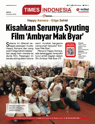 Edisi Senin, 6 Januari 2025: E-Koran, Bacaan Positif Masyarakat 5.0