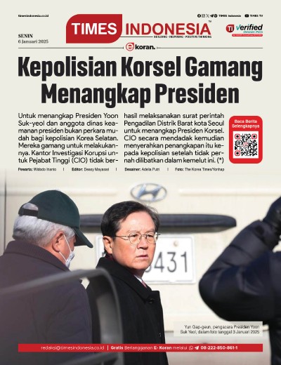 Edisi Senin, 6 Januari 2025: E-Koran, Bacaan Positif Masyarakat 5.0