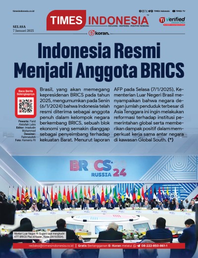 Edisi Selasa, 7 Januari 2025: E-Koran, Bacaan Positif Masyarakat 5.0