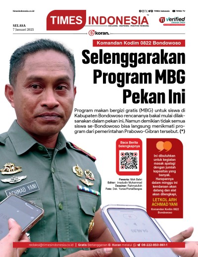 Edisi Selasa, 7 Januari 2025: E-Koran, Bacaan Positif Masyarakat 5.0