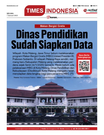 Edisi Selasa, 7 Januari 2025: E-Koran, Bacaan Positif Masyarakat 5.0