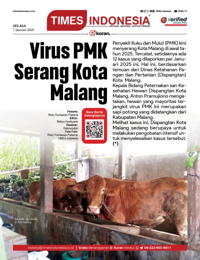 Edisi Selasa, 7 Januari 2025: E-Koran, Bacaan Positif Masyarakat 5.0