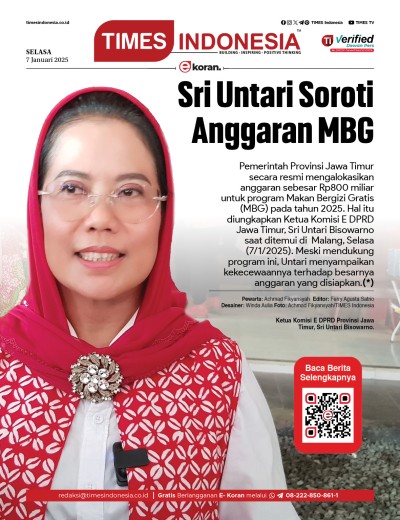 Edisi Selasa, 7 Januari 2025: E-Koran, Bacaan Positif Masyarakat 5.0