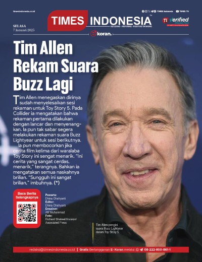 Edisi Selasa, 7 Januari 2025: E-Koran, Bacaan Positif Masyarakat 5.0