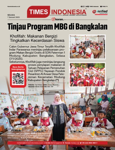 Edisi Selasa, 7 Januari 2025: E-Koran, Bacaan Positif Masyarakat 5.0