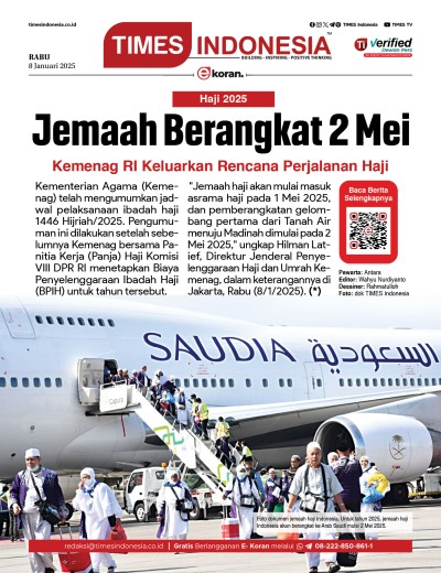 Edisi Rabu, 8 Januari 2024: E-Koran, Bacaan Positif Masyarakat 5.0