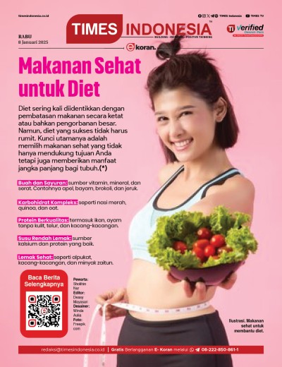 Edisi Rabu, 8 Januari 2025: E-Koran, Bacaan Positif Masyarakat 5.0