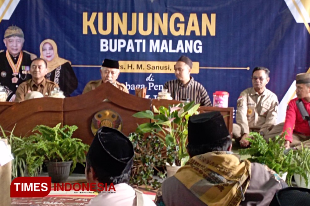 Bertemu Ratusan Pelajar di Tirtoyudo, Bupati Malang Motivasi Niat Kuat dan Kesuksesan