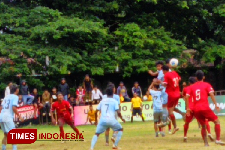 Liga 4 Jatim, Bermain di Lapangan Becek Persepon Ponorogo Tumbangkan Perspa Pacitan