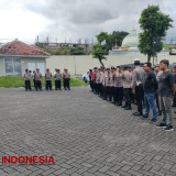 Ratusan Personel Polresta Banyuwangi Jamin Persewangi Berlaga Tanpa Gangguan