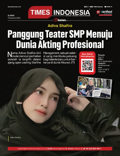 Edisi Kamis, 9 Januari 2025: E-Koran, Bacaan Positif Masyarakat 5.0
