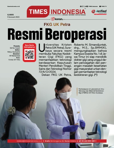 Edisi Kamis, 9 Januari 2025: E-Koran, Bacaan Positif Masyarakat 5.0