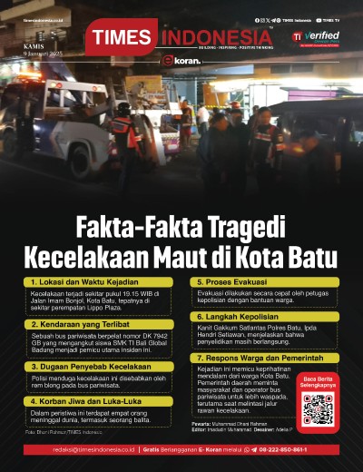 Edisi Kamis, 9 Januari 2025: E-Koran, Bacaan Positif Masyarakat 5.0