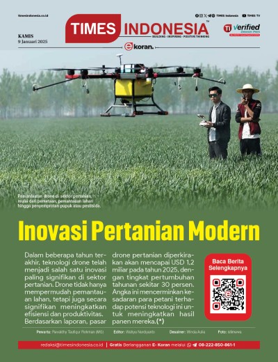 Edisi Kamis, 9 Januari 2025: E-Koran, Bacaan Positif Masyarakat 5.0