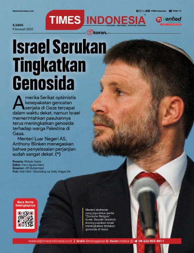 Edisi Kamis, 9 Januari 2025: E-Koran, Bacaan Positif Masyarakat 5.0