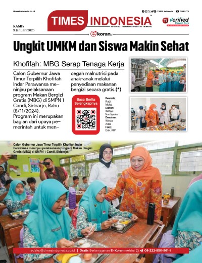 Edisi Kamis, 9 Januari 2025: E-Koran, Bacaan Positif Masyarakat 5.0